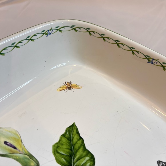 VINTAGE | Studio Nova by Mikasa Garden Bloom rectangular baking dish - Picture 3 of 8